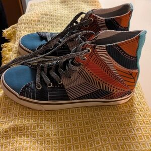 Inkkas Cyprus Colorful High-Top Sneakers